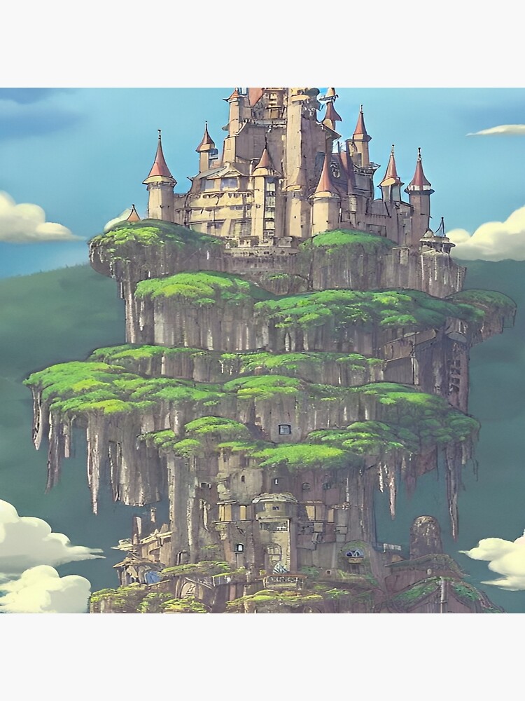 Laputa High Fantasy Castle In The Sky Tapestry - Image 2