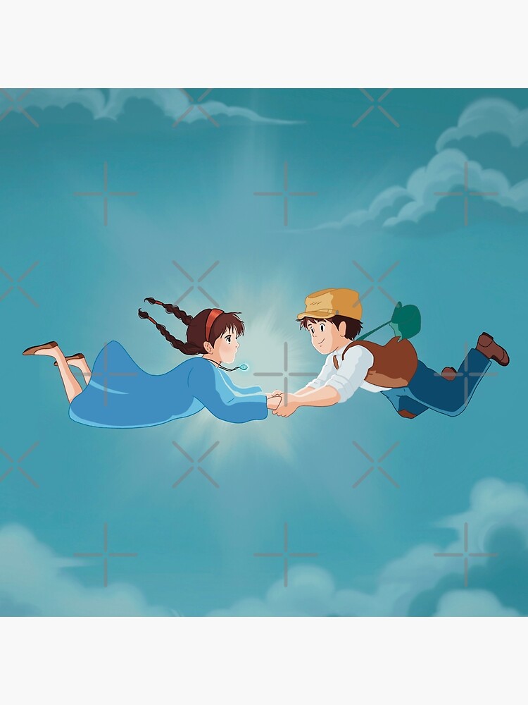 Sheeta And Pazu Castle In The Sky Tapestry - Image 2