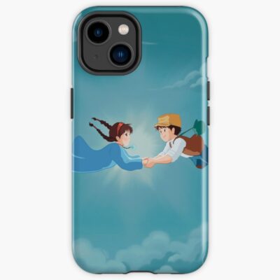 Sheeta And Pazu Castle In The Sky Iphone Case