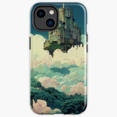 Laputa Floating Castle Castle In The Sky Iphone Case