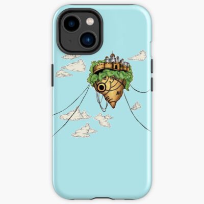 Laputa Sky Island Anime Art Iphone Case