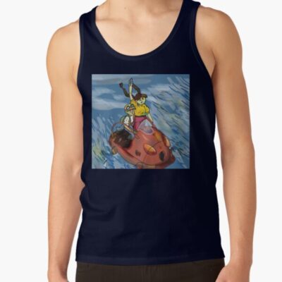 Castle In The Sky Retro Tank Top