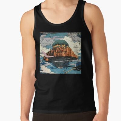 Miyazaki The Castle In The Sky Laputa Castle Tank Top
