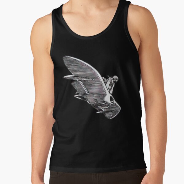 On The Plane Castle In The Sky Tank Top - Image 2