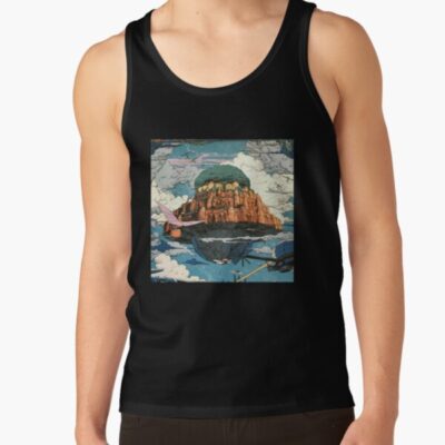 Miyazaki The Castle In The Sky Robotthe Tank Top