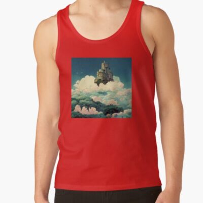 Castle In The Sky Hot Design Tank Top