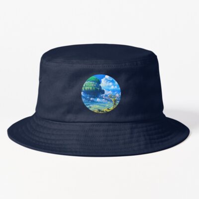 Castle Above The Clouds Laputa Bucket Hat