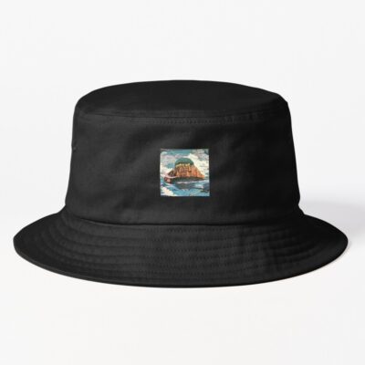 Laputa Robot Guardian Castle In The Sky Bucket Hat