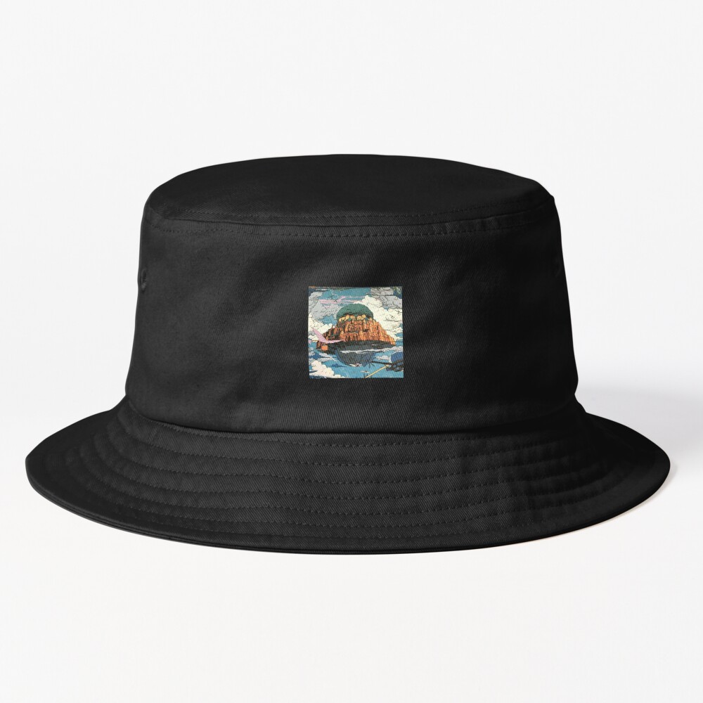 Laputa Robot Guardian Castle In The Sky Bucket Hat