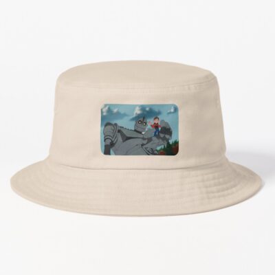 Robot Caretaker Castle In The Sky Bucket Hat