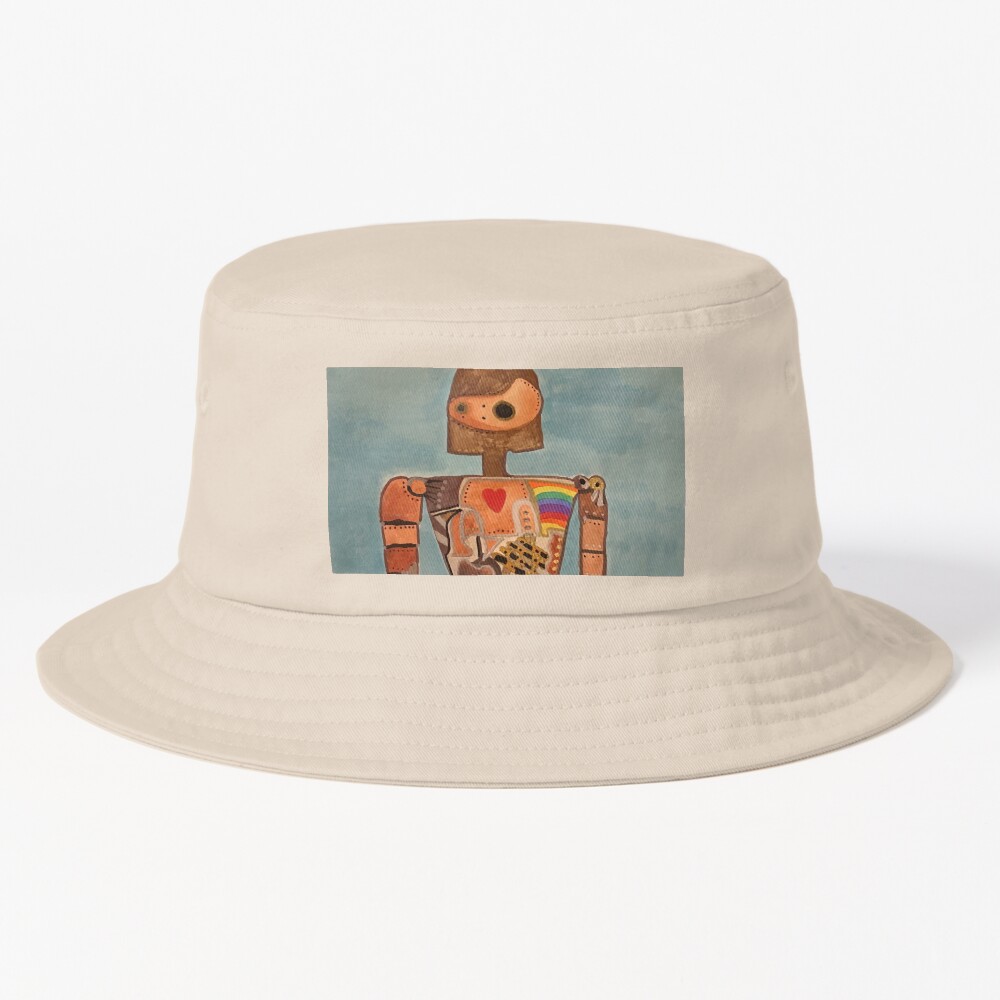 Laputa Guardian Robot Anime Art Bucket Hat