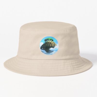 Laputa Lost Kingdom Castle In The Sky Bucket Hat