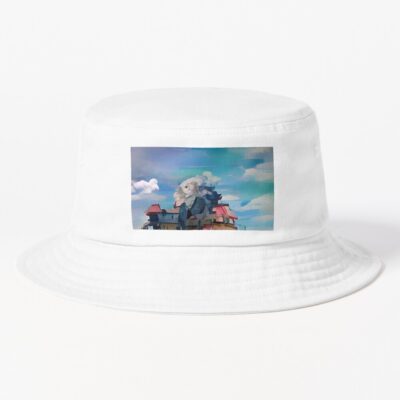 Laputa Castle Ruins Castle In The Sky Bucket Hat