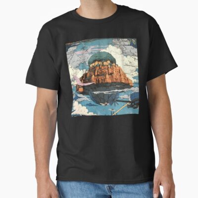 Miyazaki The Castle In The Sky Laputa Castle T-shirt