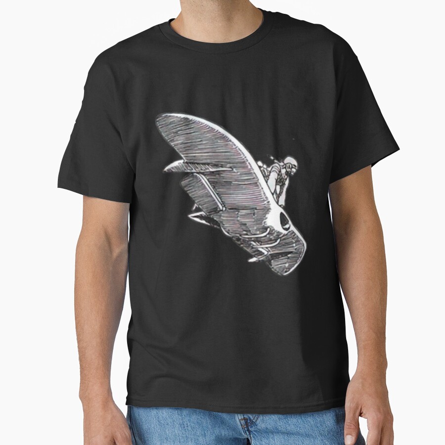 On The Plane Castle In The Sky T-shirt - Image 2
