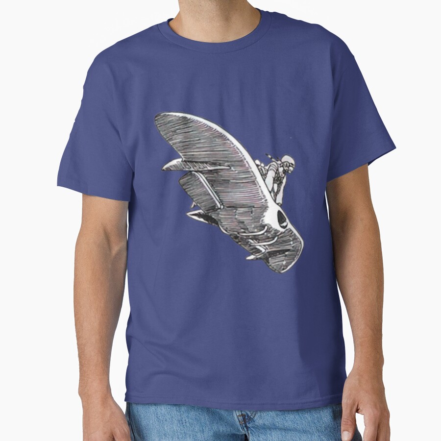 On The Plane Castle In The Sky T-shirt - Image 4