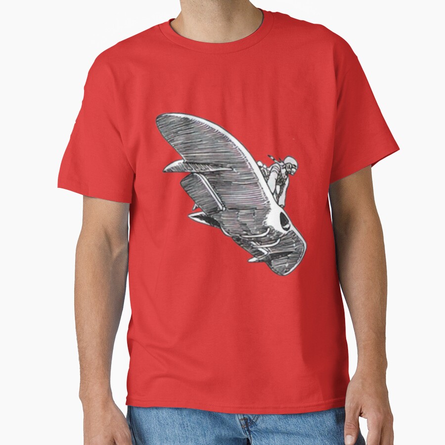 On The Plane Castle In The Sky T-shirt - Image 5