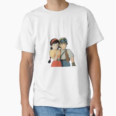 Sheeta And Pazu Castle In The Sky T-shirt