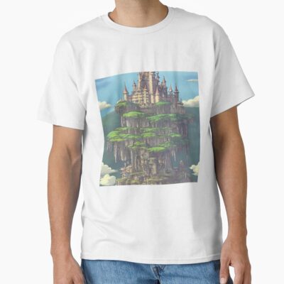 Castle In The Sky High Fantasy T-shirt