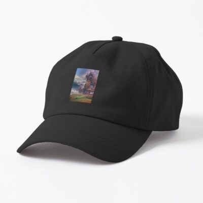 Castle In The Sky Retro Anime Scene Hat
