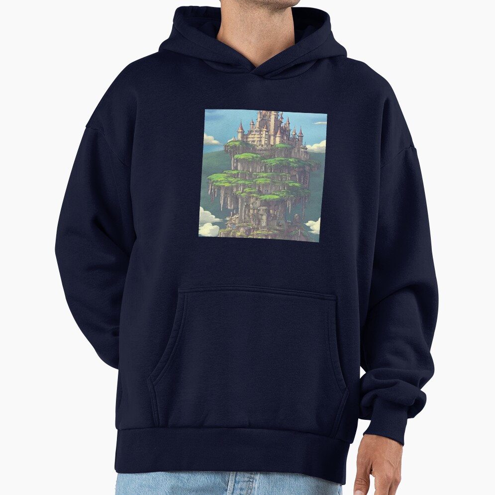 Castle In The Sky High Fantasy Hoodie - Image 5