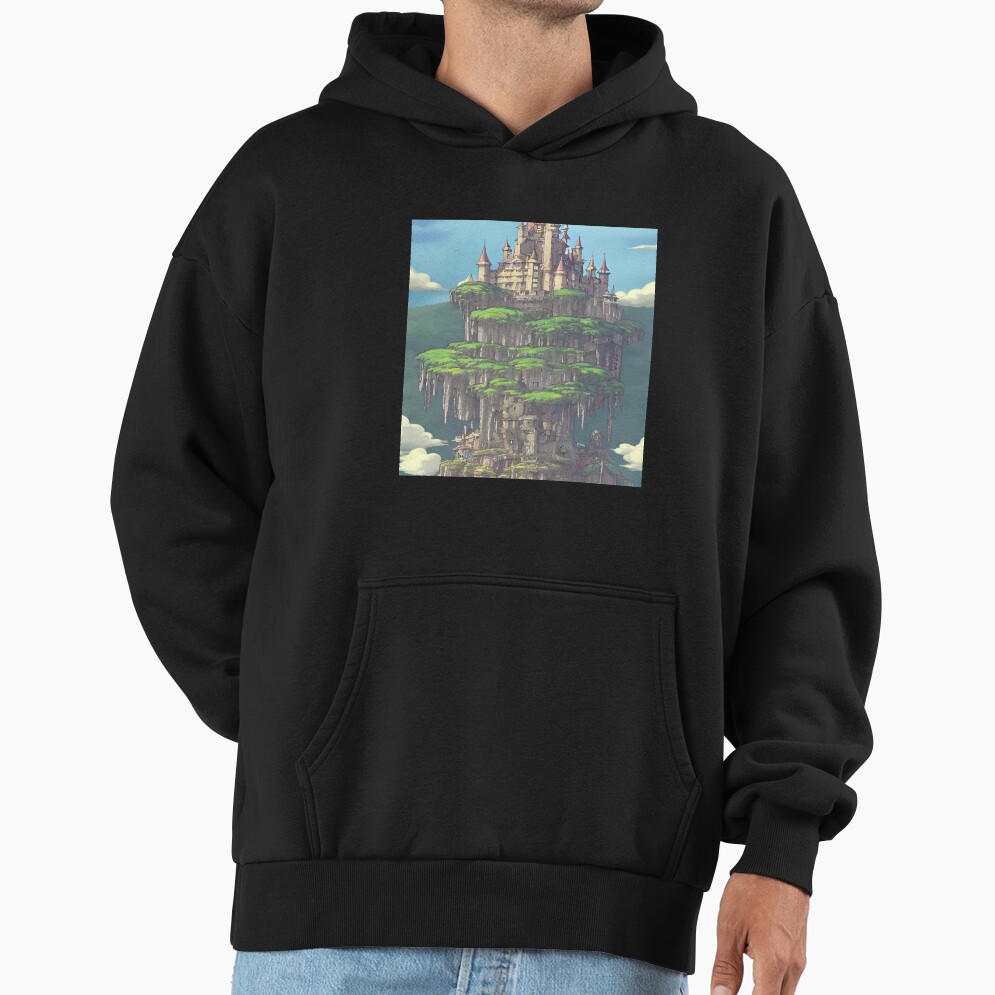 Castle In The Sky High Fantasy Hoodie - Image 2