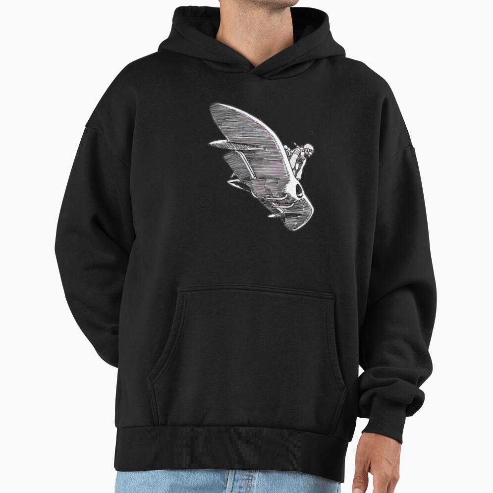 On The Plane Castle In The Sky Hoodie - Image 2