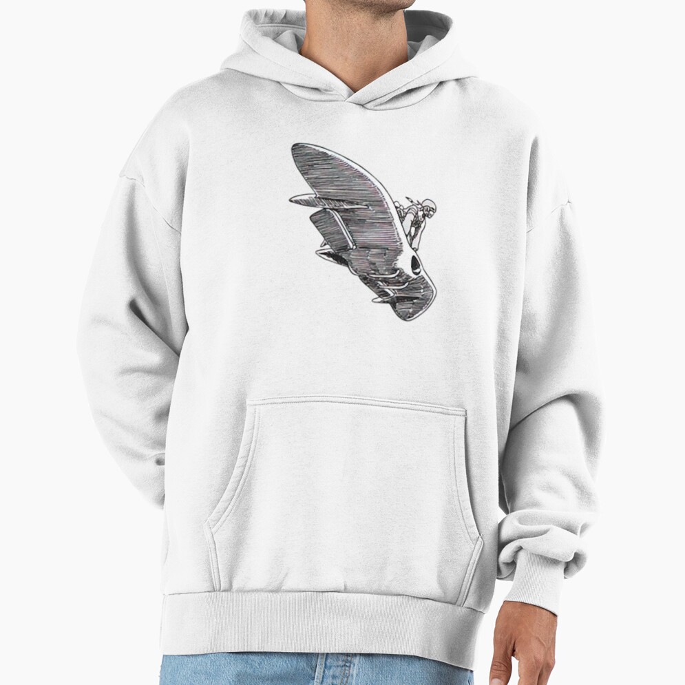 On The Plane Castle In The Sky Hoodie