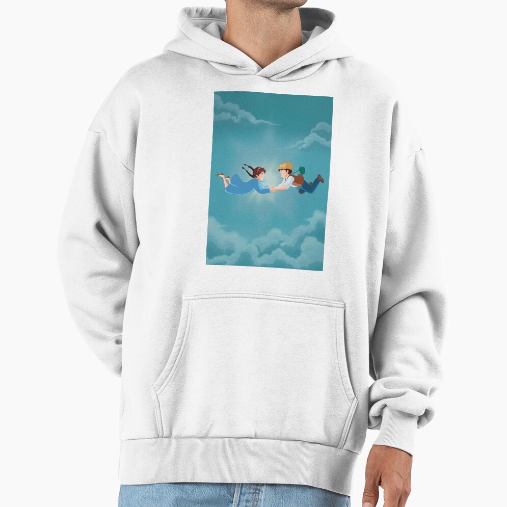 Sheeta And Pazu Falling Castle In The Sky Hoodie