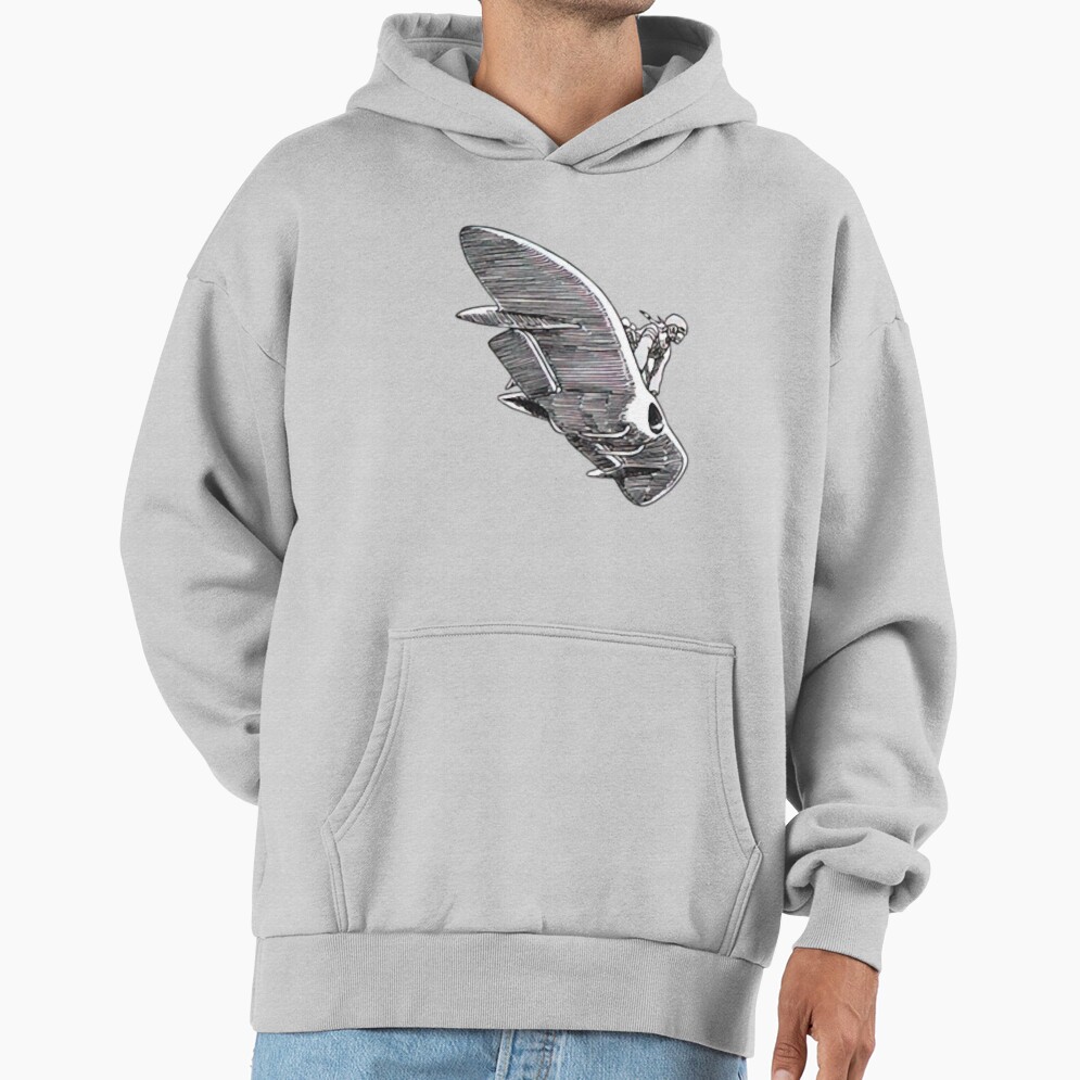 On The Plane Castle In The Sky Hoodie - Image 4