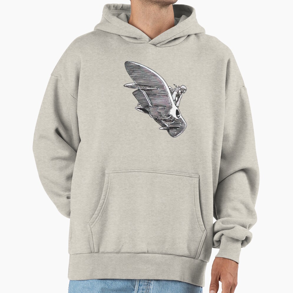 On The Plane Castle In The Sky Hoodie - Image 3