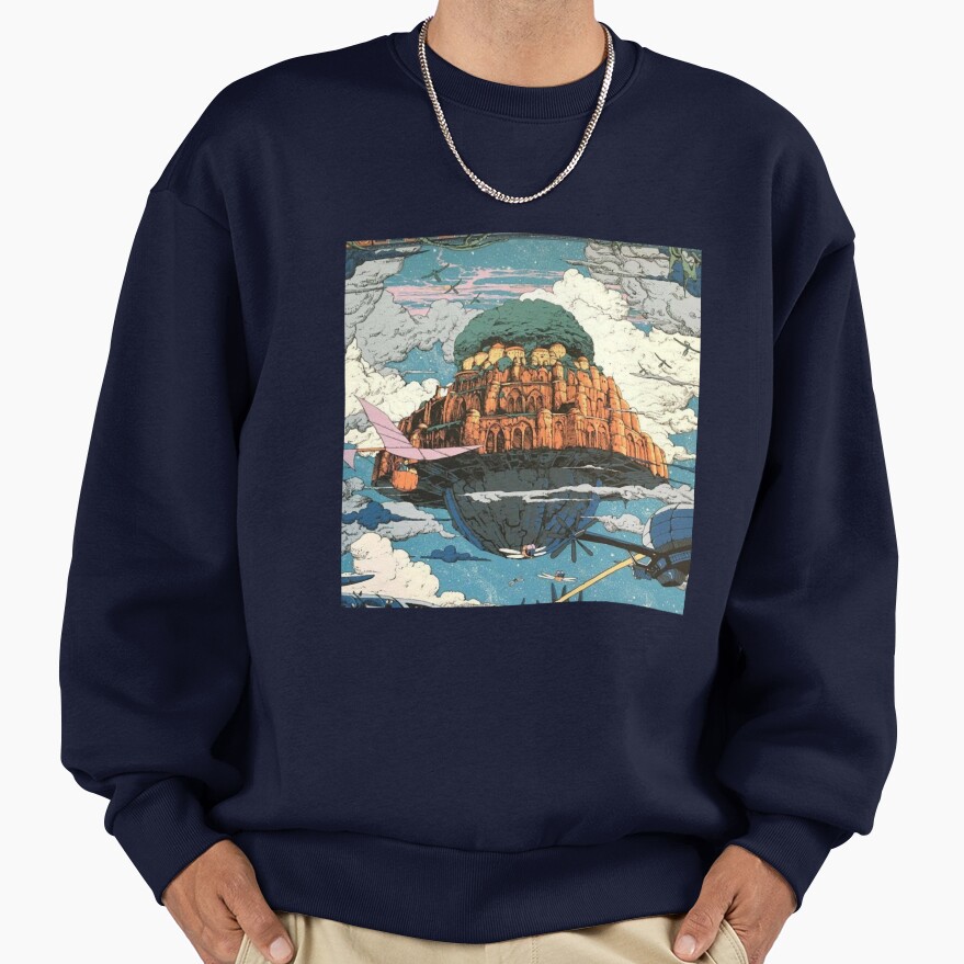 Miyazaki The Castle In The Sky Robotthe Sweatshirt - Image 5