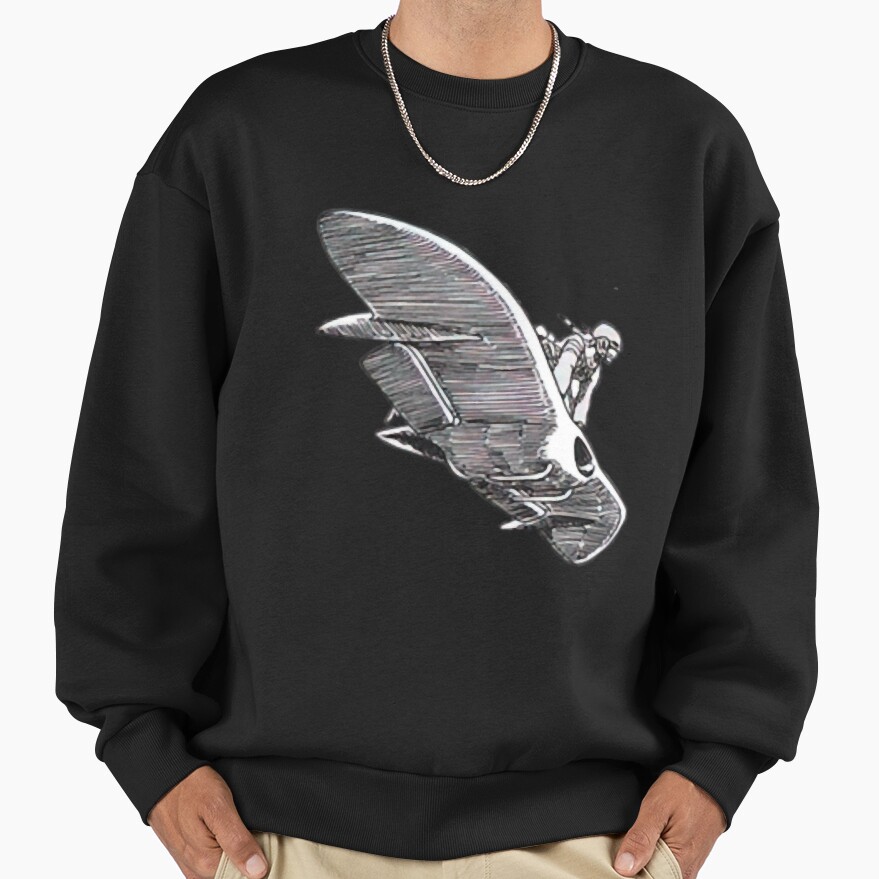 On The Plane Castle In The Sky Sweatshirt - Image 2