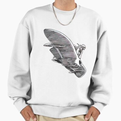 On The Plane Castle In The Sky Sweatshirt