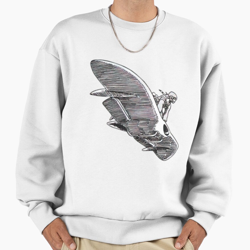 On The Plane Castle In The Sky Sweatshirt