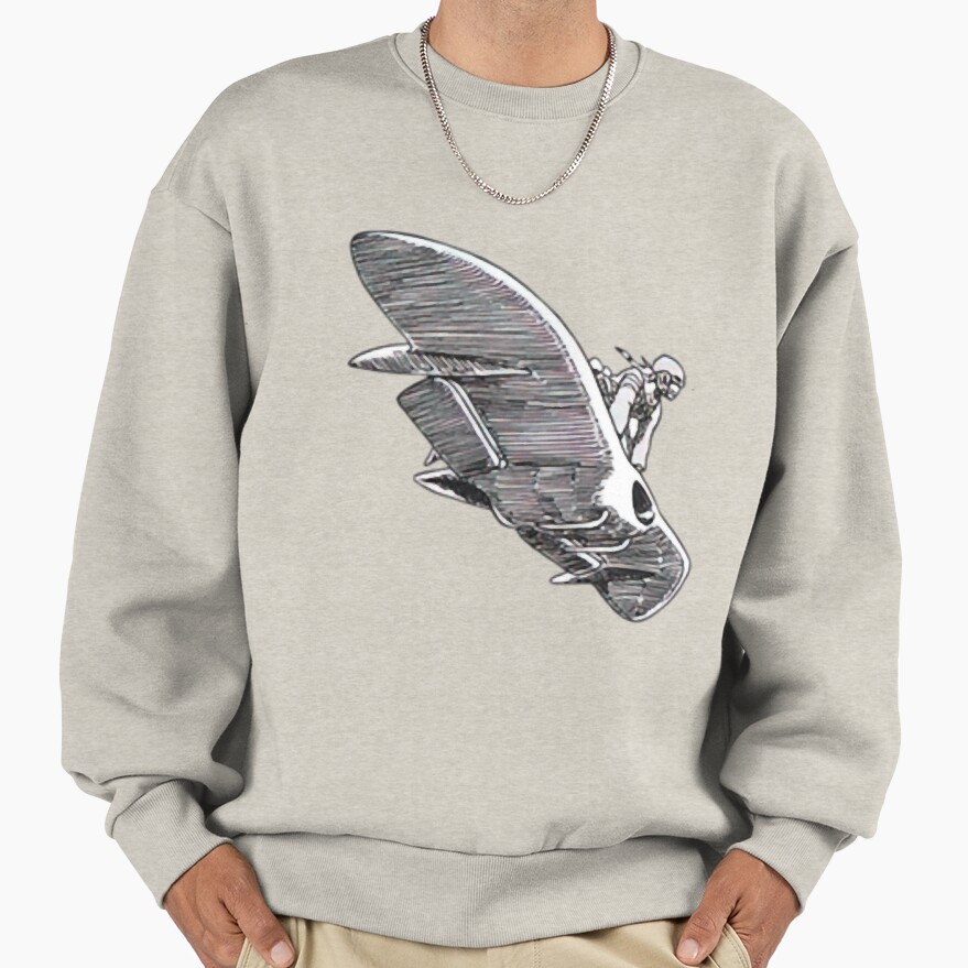 On The Plane Castle In The Sky Sweatshirt - Image 3