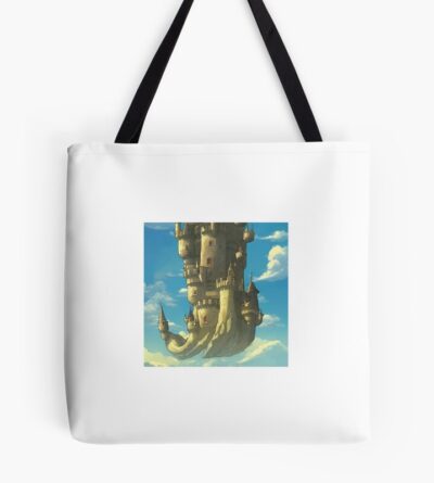 Studio Ghibli Castle In The Sky Tote Bag
