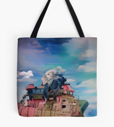 Laputa Castle Ruins Castle In The Sky Tote Bag