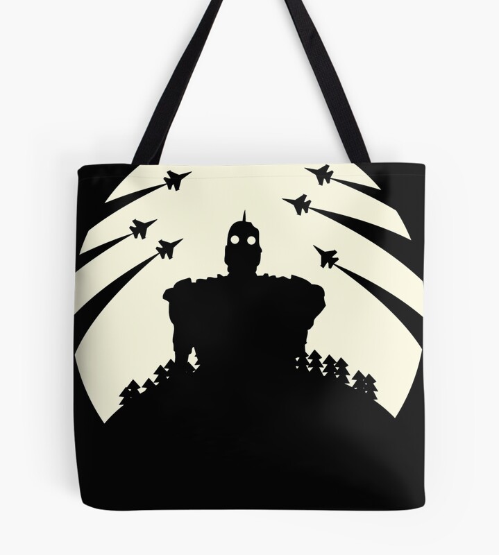 Robot Guardian Castle In The Sky Tote Bag