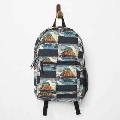 Miyazaki the Castle in the Sky Robot dataframe Active  Backpack