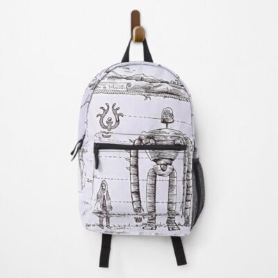 Castle in the Sky Robot Backpack
