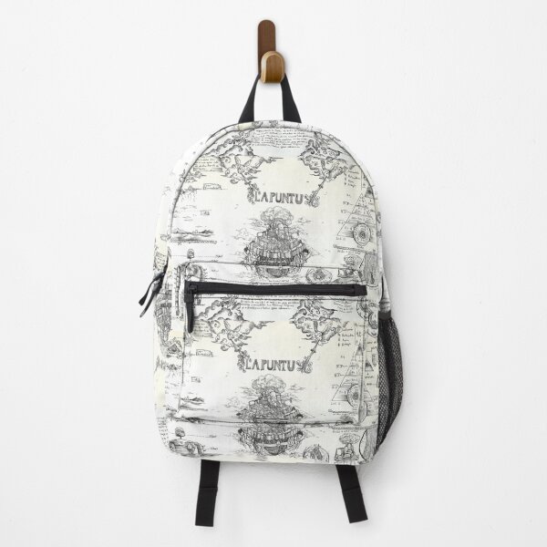 The Castle in the Sky Lapuni plans with Ink Backpack