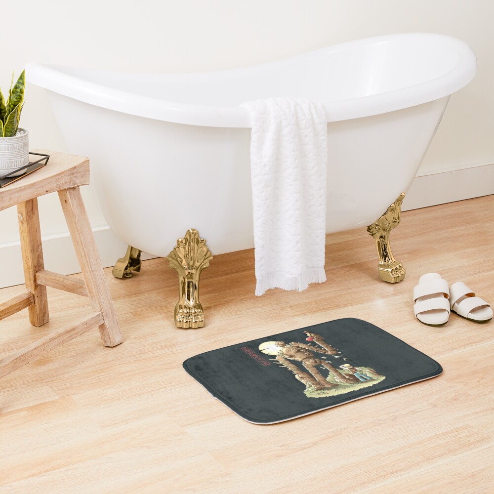 The Robot Guardian Castle In The Sky Bath Mat - Image 2