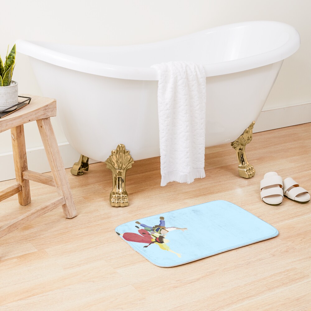 Studio Ghibli Castle In The Sky Bath Mat - Image 2