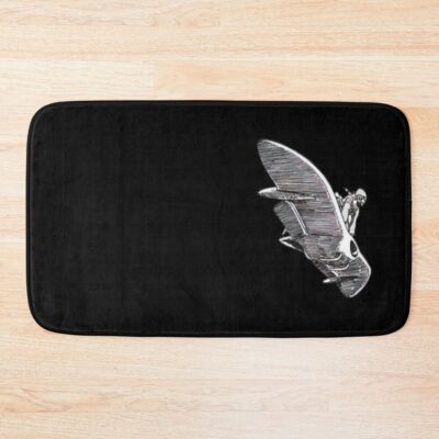 Pazu Airship Adventure Castle In The Sky Bath Mat