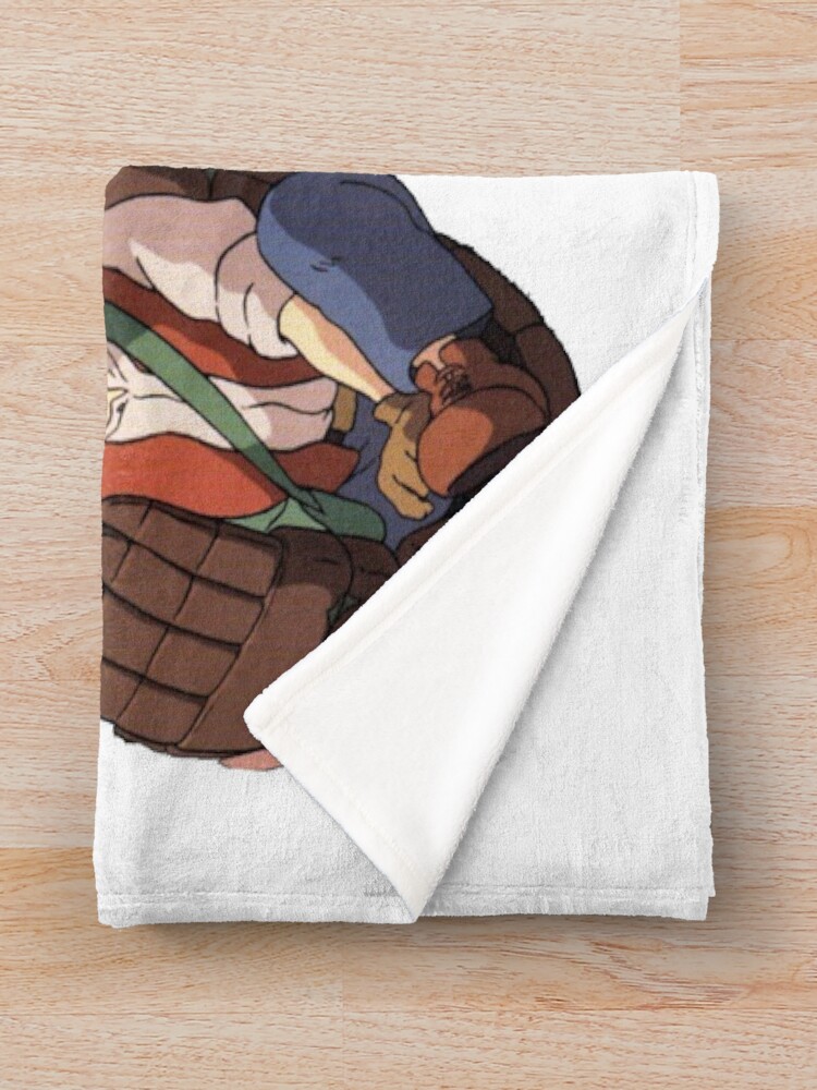Laputa Robot Soldier Castle In The Sky Throw Blanket - Image 2