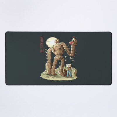 The Robot Guardian Castle In The Sky Mouse Pad