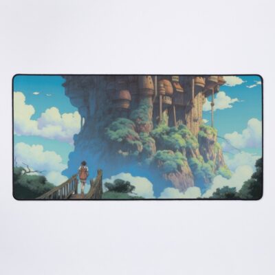 Ancient Sky Kingdom Castle In The Sky Mouse Pad