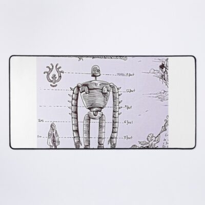 Laputa Ancient Robot Castle In The Sky Mouse Pad