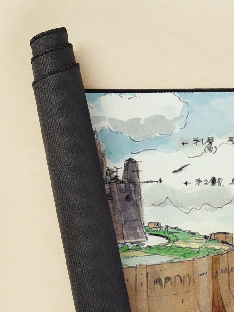 Flying Laputa Castle In The Sky Mouse Pad - Image 2